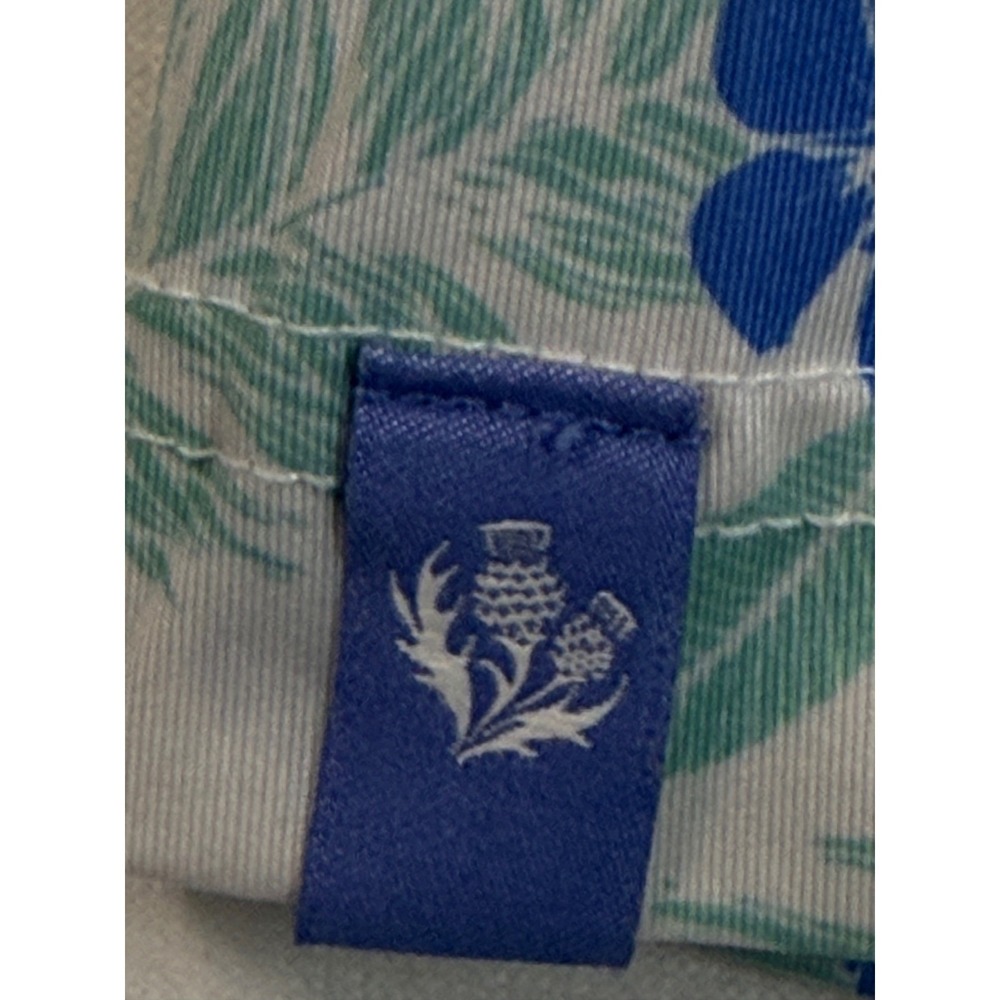 Donald Ross "Mack" Hawaiian Vibes Floral Print Golf Polo Sportswear Stretch Sz L - Picture 6 of 9